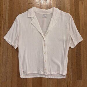 Sunday Best | Shortsleeve button up blouse